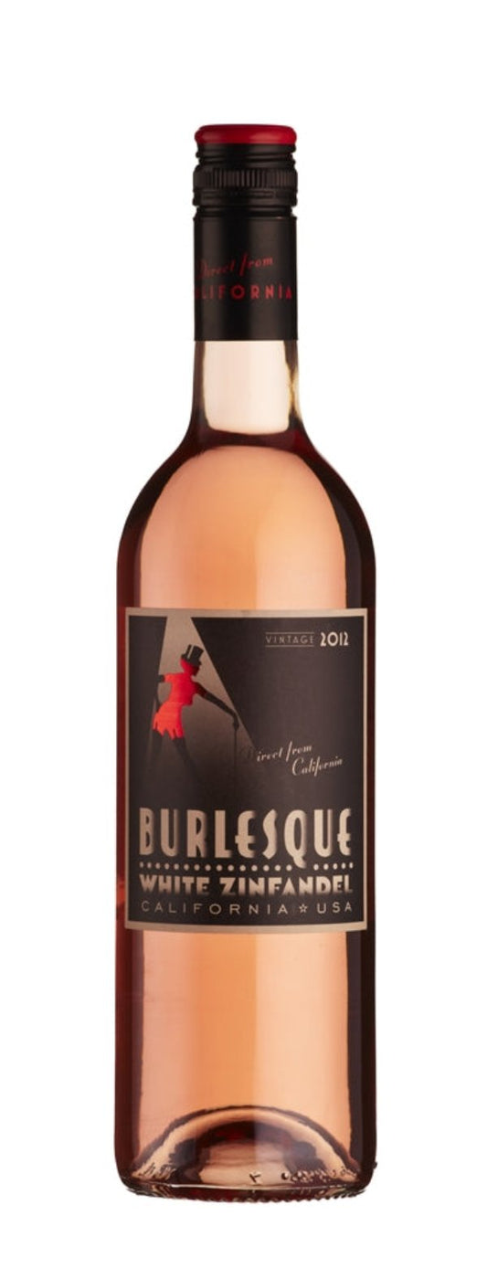 Burlesque White Zinfandel Rose 6x75cl - Just Wines 