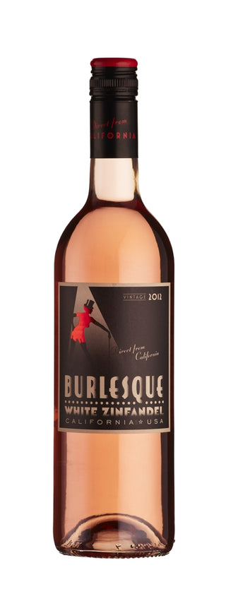 Burlesque White Zinfandel Rosé 6x75cl - Just Wines 