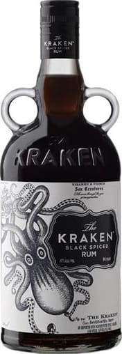 The Kraken Black Spiced Rum 70cl NV - Just Wines 