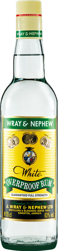 Wray and Nephew Overproof Rum 70cl NV - Just Wines 