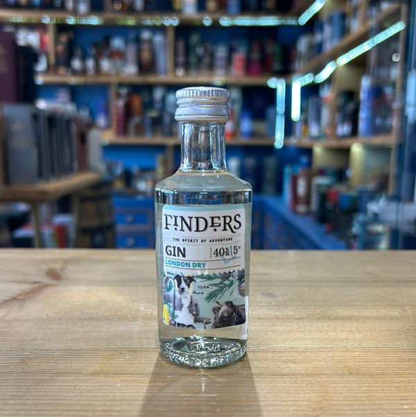 Finders London Dry Gin 40% 12x5cl - Just Wines 