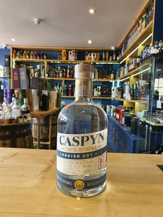 Caspyn Cornish Dry Gin 40% 70cl - Just Wines 