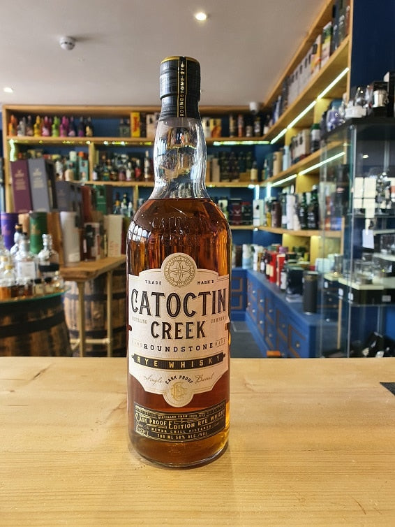 Catoctin Creek Roundstone Rye Whiskey Cask Proof 58% 70cl - Just Wines