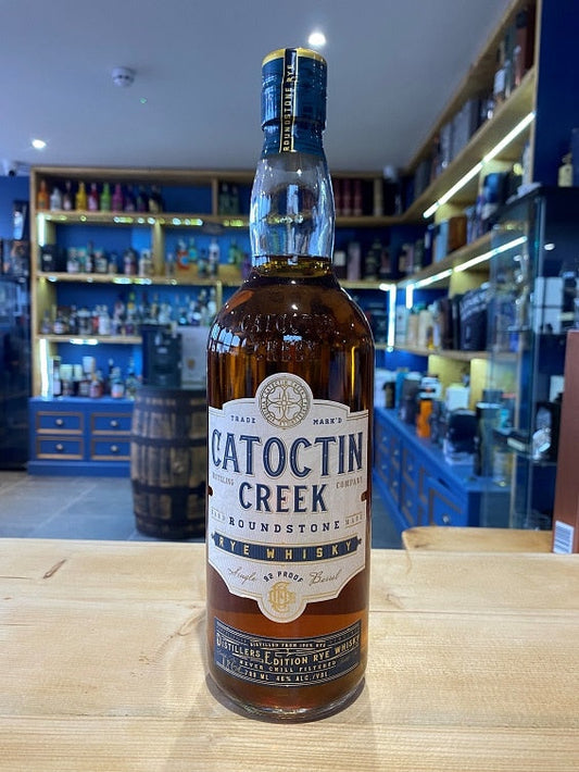 Catoctin Creek Roundstone Rye Whiskey 92 Proof 46% 70cl - Just Wines 