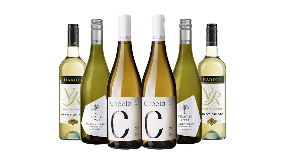 Celebration Collection White Wine Mixed 75cl x 6 Bottles - Just Wines 