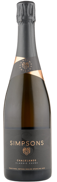 Simpsons Wine Estate, Kent, 'Chalklands', Classic Cuvee Brut NV 75cl - Just Wines 