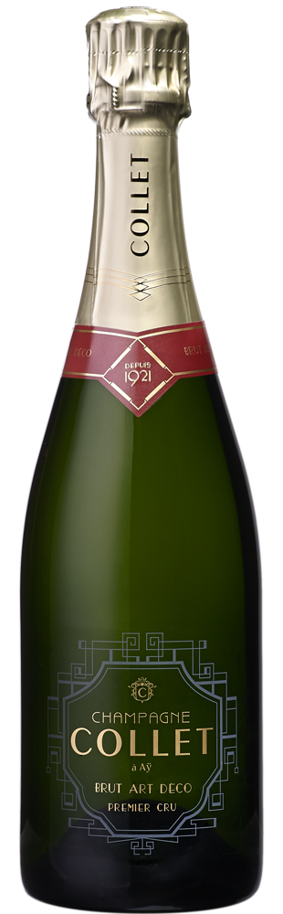 Champagne Collet Brut 1er Cru, Art Deco NV 6x75cl - Just Wines 