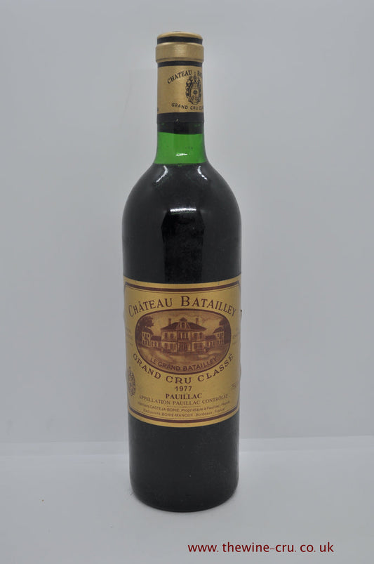 Chateau Batailley 1977 - Just Wines 