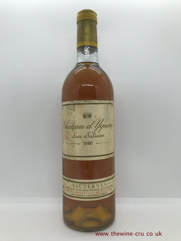 Chateau d'Yquem 1980 - Just Wines 