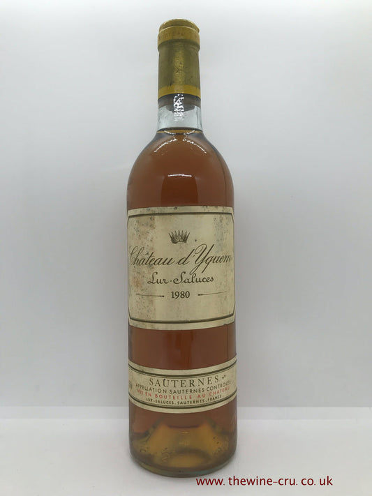 Chateau d'Yquem 1980 - Just Wines 