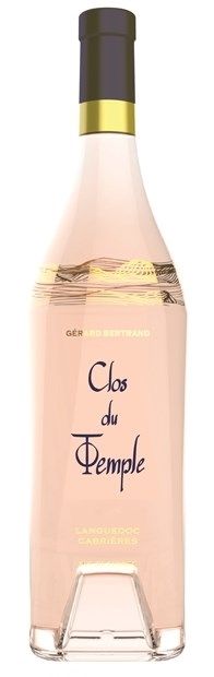 Clos du Temple Rose, Gerard Bertrand, Languedoc Cabrieres 2018 75cl - Buy Gerard Bertrand Wines from GREAT WINES DIRECT wine shop