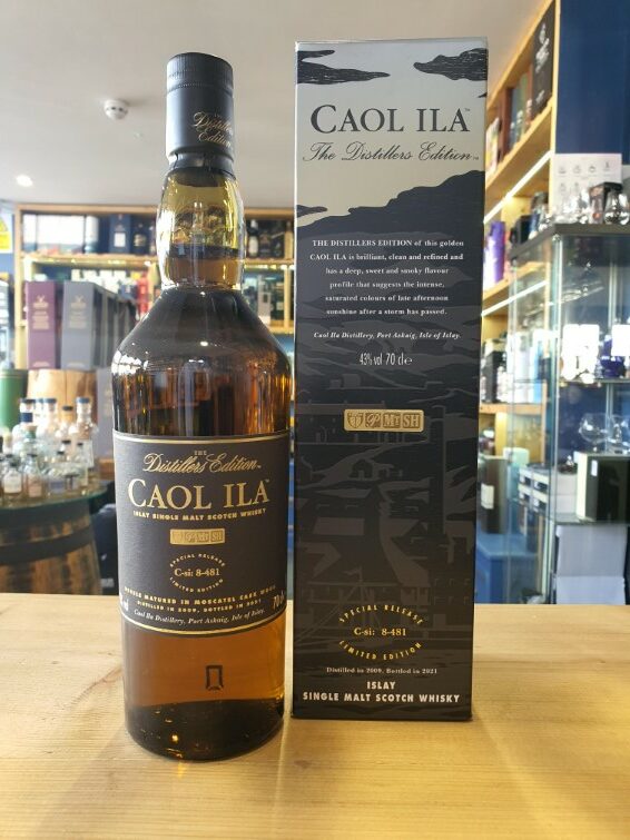 Caol Ila The Distillers Edition 2009 (Bottled 2021) Moscatel Cask Finish 43% 6x70cl - Just Wines 