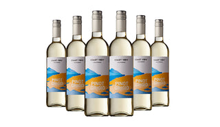 Coast View Cali Pinot Grigio White Wine 75cl x 6 Bottle