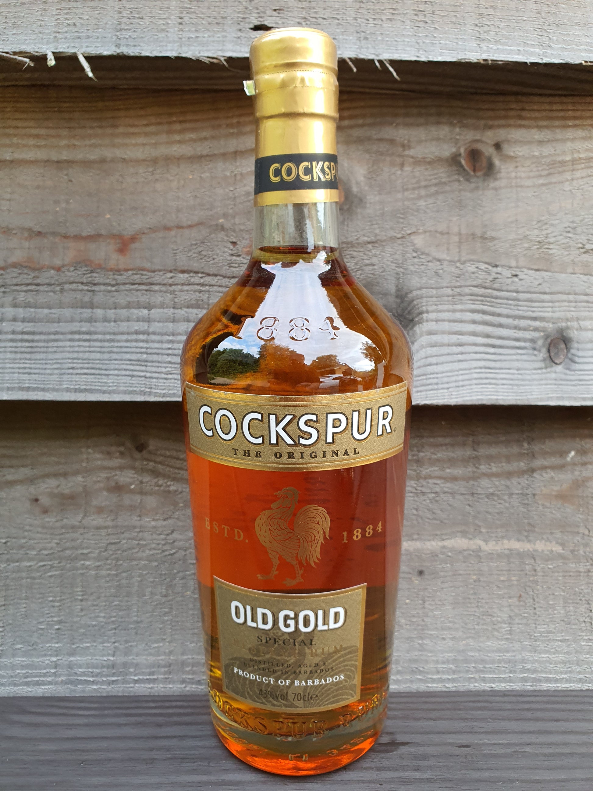 Cockspur Old Gold Special Reserve Rum 70cl 43% - Just Wines 