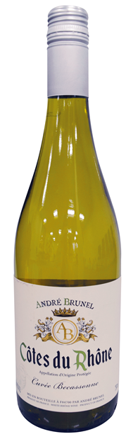 Andre Brunel 'Becassonne', Cotes du Rhone Blanc 2023 75cl - Buy Andre Brunel Wines from GREAT WINES DIRECT wine shop