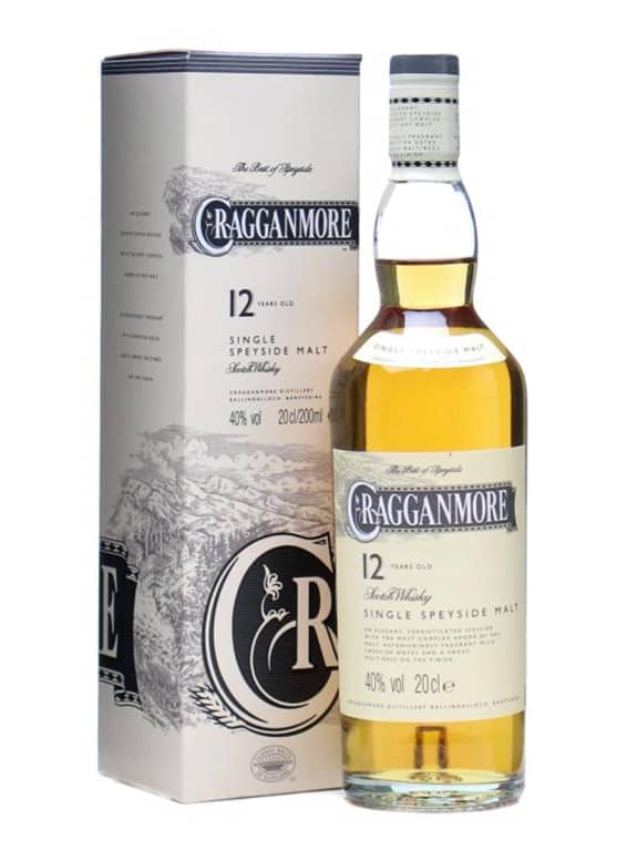 Cragganmore 12 Year Old 40% 12x20cl - Just Wines 