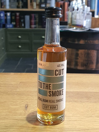 Cut Rum - Cut to the Smoke 40% 12x5cl - Just Wines 