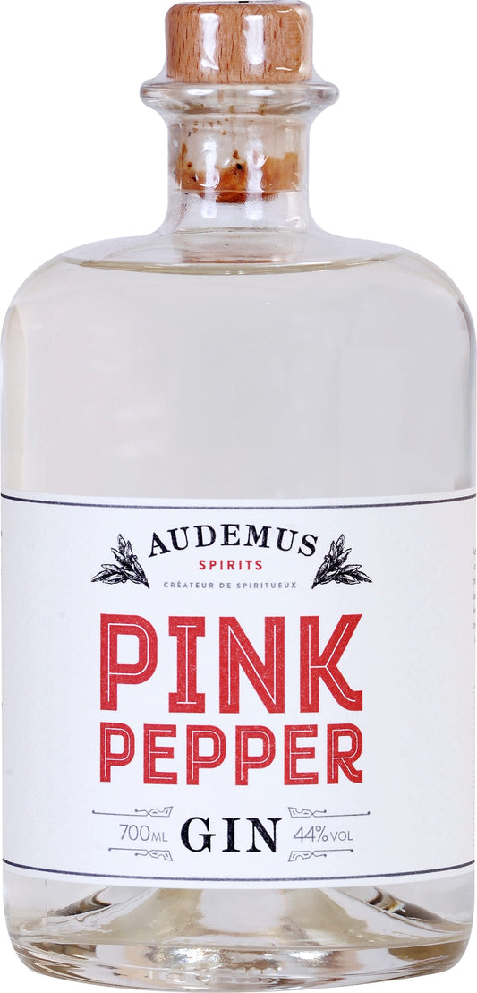 Audemus Pink Pepper Gin Original 70cl NV - Just Wines 