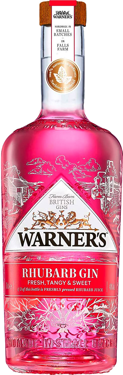 Warner's Gin Victoria's Rhubarb Gin 70cl NV - Just Wines 