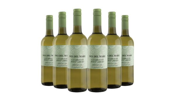 Dea Del Mare Catarratto Pinot Grigio 2022 White Wine 75cl x 6 Bottles