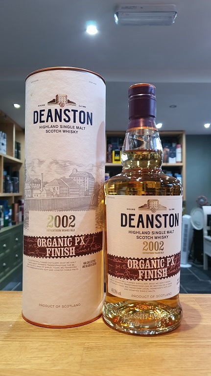 Deanston 2002 Organic PX Finish 17 Years Old 49.3% 70cl - Just Wines