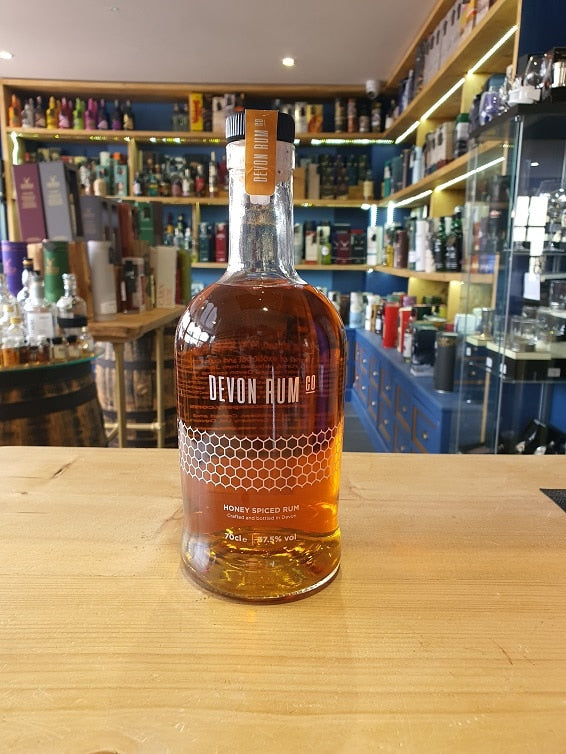 Devon Rum Co Honey Spiced Rum 37.5% 6x70cl - Just Wines 