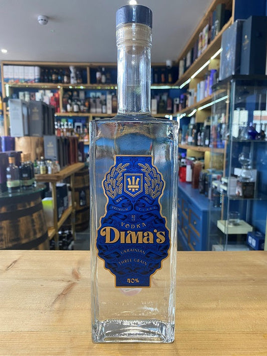 Dima's Ukrainian Vodka 70cl 40% - Just Wines