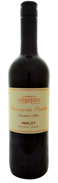 Domaine des Pourthie, Pays d'Oc, Merlot 2023 75cl - Buy Domaine des Pourthie Wines from GREAT WINES DIRECT wine shop