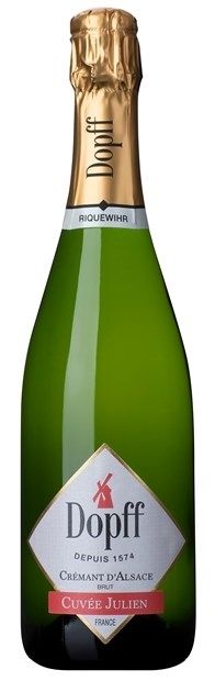 Dopff au Moulin, Alsace 'Cuvee Julien Brut', Cremant d'Alsace NV 75cl - Just Wines 