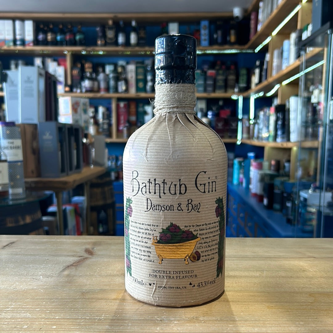 Bathtub Damson & Bay Gin 70cl 43.3% - Just Wines