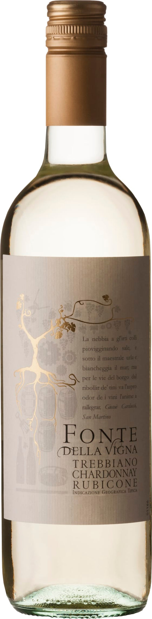 Trebbiano Char Rub IGT 23 Fonte Della Vigna 75cl - Buy Fonte Della Vigna Wines from GREAT WINES DIRECT wine shop