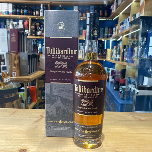 Tullibardine 228 Burgundy Cask Finish 70cl 43% - Just Wines 