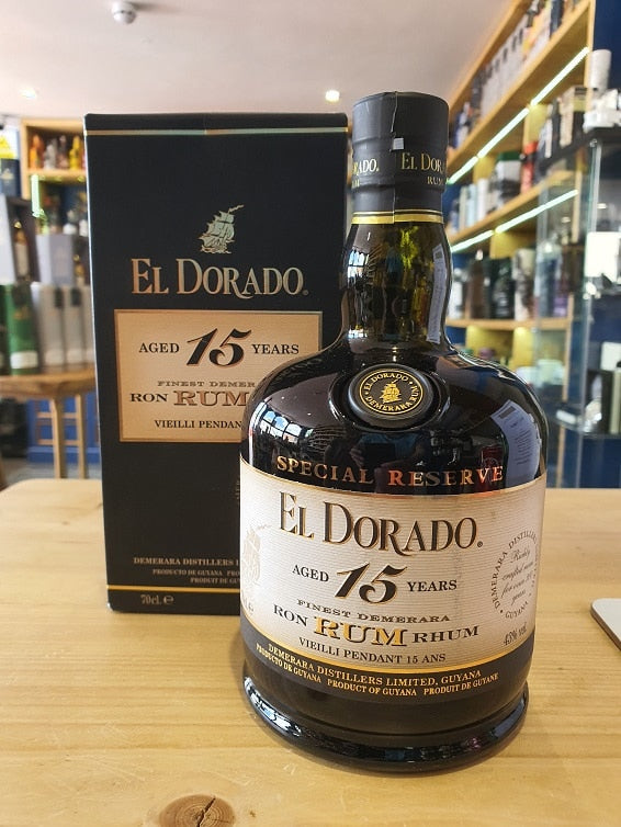 El Dorado 15 Year Old Rum 70cl 43% - Just Wines