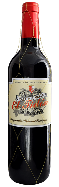 Casa del Valle, 'El Tidon', Tierra de Castilla, Tempranillo Cabernet Sauvignon 2022 75cl - Buy Casa del Valle Wines from GREAT WINES DIRECT wine shop