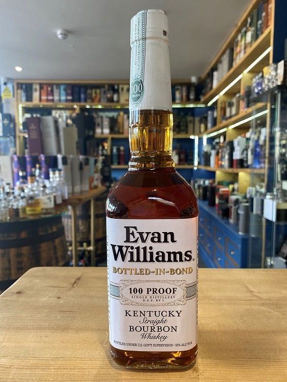 Evan Williams White Label BIB Bourbon 100 Proof 50% 6x70cl - Just Wines 