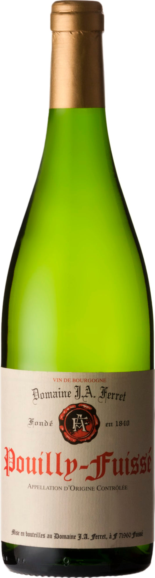 Domaine Ferret Pouilly-Fuisse 2022 75cl - Buy Domaine Ferret Wines from GREAT WINES DIRECT wine shop