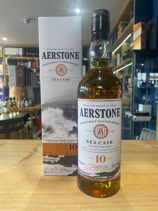 Aerstone Aged 10 Years Sea Cask 70cl 40% - Just Wines 