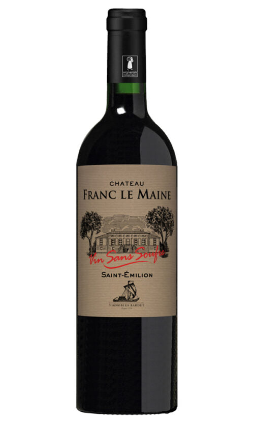 Vignobles Bardet, Franc Le Maine Sans Soufre 2018, Saint-Emilion 6X75cl - Just Wines 