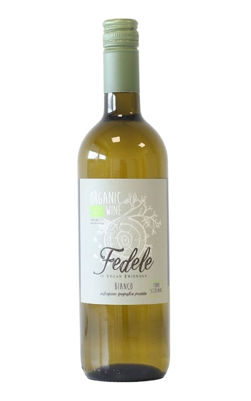 Fedele Bianco Terre Siciliane 2022 Organic 75cl x 6 Bottles