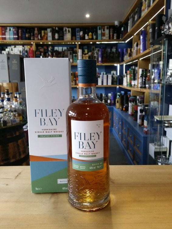 Filey Bay Peated Finish Batch 2 Yorkshire Single Malt Whisky 70cl 46% - Just Wines 