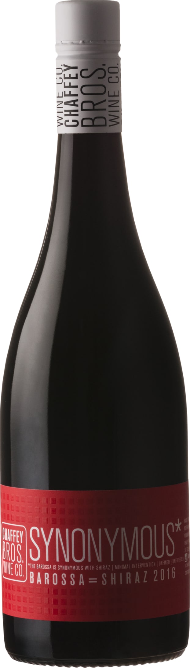 Chaffey Bros Wine Co Synonymous Shiraz 2020 75cl - Buy Chaffey Bros Wine Co Wines from GREAT WINES DIRECT wine shop