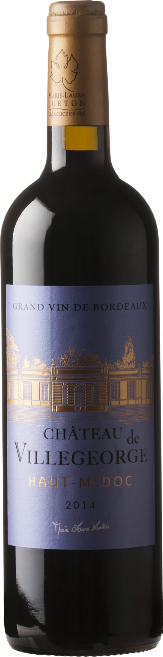 Chateau de Villegeorge Haut-Medoc 2014 75cl - Just Wines UK 