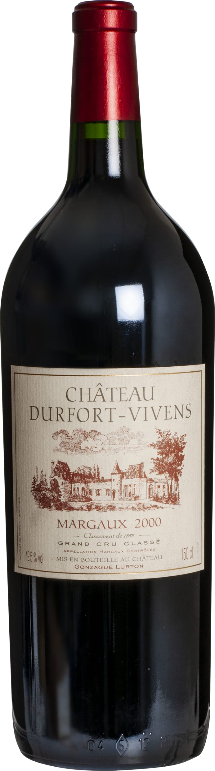 Chateau Durfort-Vivens Margaux Cru Classe 2019 75cl - GREAT WINES DIRECT