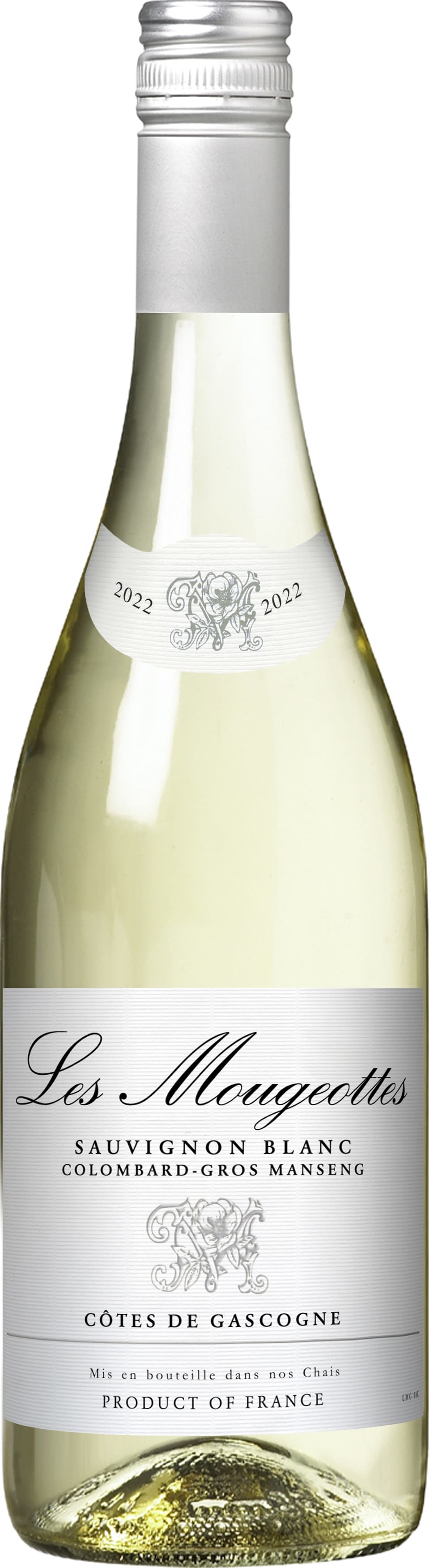 Les Mougeottes Sauvignon Blanc, Colombard and Gros Manseng 2023 75cl - GREAT WINES DIRECT