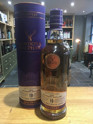 Gordon and MacPhail Discovery Miltonduff 10 Year Old 43% 6x70cl - Just Wines 