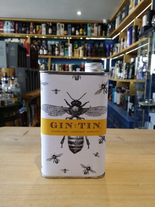 Gin in a Tin No. 5 Elderflower, Chamomile & Marigold (Bee Label) 50cl 40% - Just Wines 