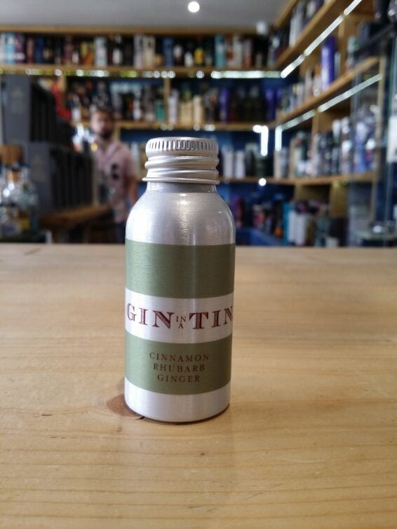 Gin in a Tin No.6 Cinnamon, Rhubarb & Ginger 3.5cl 40% 12x5cl - Just Wines 