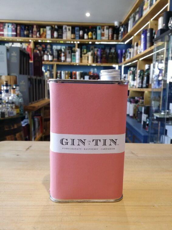 Gin in a Tin No.10 Pomegranite, Raspberry & Cardamom 50cl 40% - Just Wines 