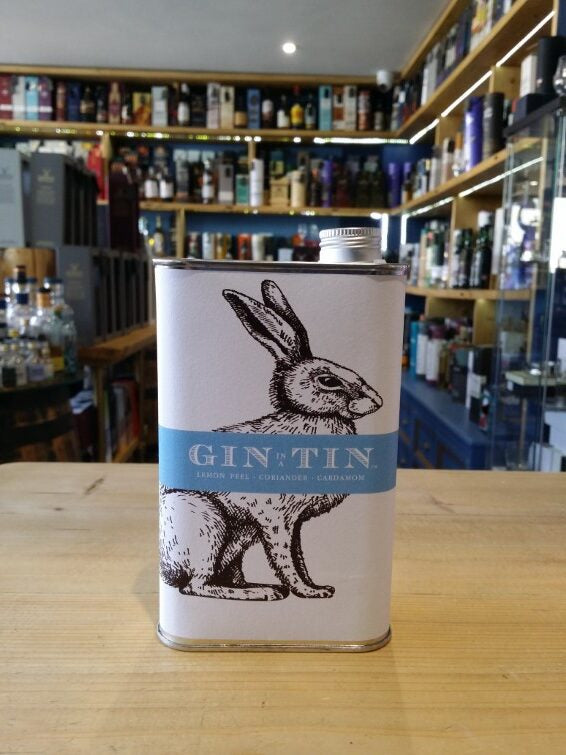 Gin in a Tin No. 2 Lemon Peel, Coriander & Cardamom (Blue Rabbit Label) 40% 6x50cl - Just Wines 