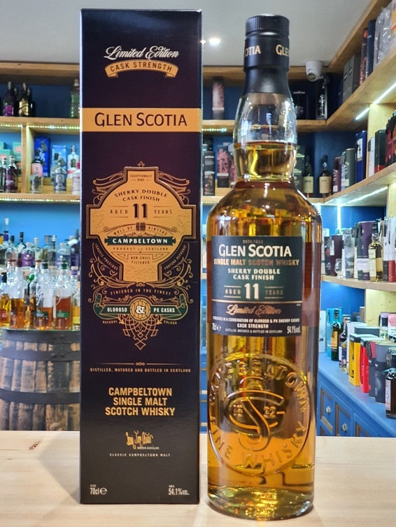 Glen Scotia Sherry Double Cask Finish 11 year old 2020 70cl 54.1% - Just Wines 